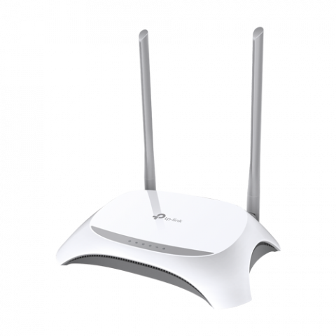 Router Wi-Fi 4, 2.4GHz, N300, posibilitate 3G/4G prin Dongle USB, 5 x RJ45 10/100 Mbps - TP-Link TL-MR3420 [1]