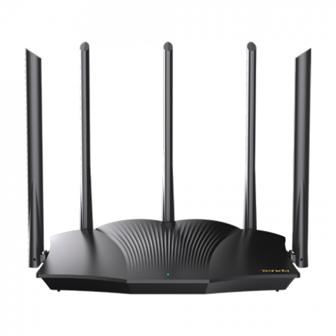 Router Wi-Fi 6, DaulBand2.4/5GHz, 574+2402 Mbps, 5x6dBi, 4 x Gigabit - TENDA TND-TX12-PRO-V20 [1]