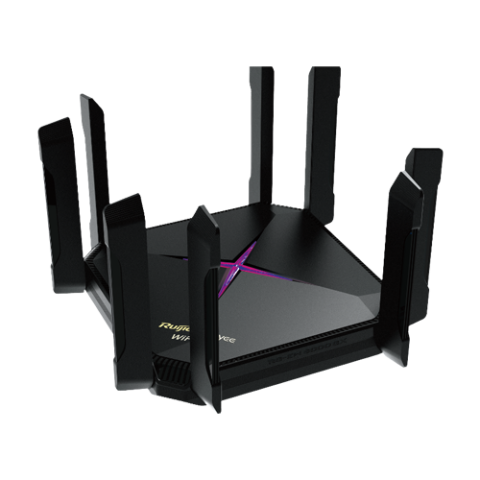 Retelistica - Router Wi-Fi 6 Dual-Band, AX6000, 1 x RJ45 2.5G, 4 x RJ45 1G, Cloud Management - Ruijie Reyee RG-EW6000GX