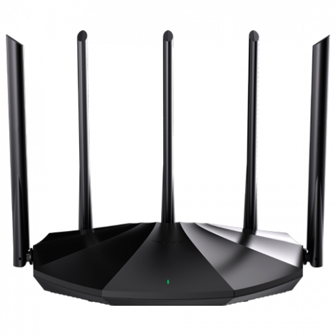 Router Wi-Fi 6, DualBand 2.4Ghz/5GHz, 300+1201Mbps, 5x6dBi, 4 porturi Gigabit - TENDA TND-TX2-PRO [1]