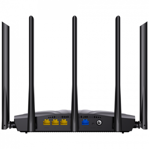 Router Wi-Fi 6, DualBand 2.4Ghz/5GHz, 300+1201Mbps, 5x6dBi, 4 porturi Gigabit - TENDA TND-TX2-PRO [3]