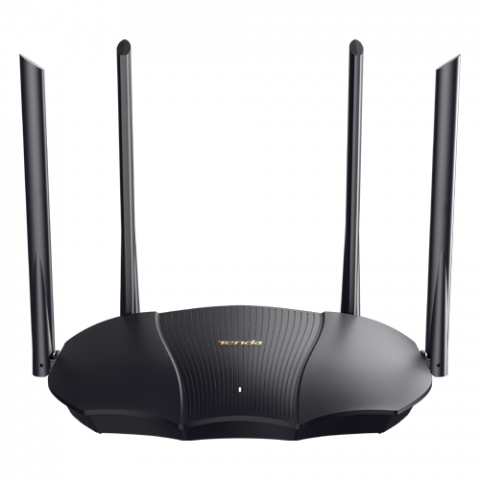 Router Wi-Fi 6, DualBand 2.4Ghz/5GHz, 574+2402Mbps, 4x6dBi, 3 porturi Gigabit - TENDA TND-TX12 [1]