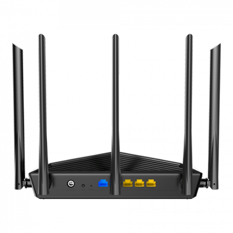 Router Wi-Fi 6e, AX5700 TriBand 2.4/5GHz/6GHz, 861+2402+2402 Mbps, 5x6dBi, 4 x Gigabit - TENDA TND-RX27-PRO [2]
