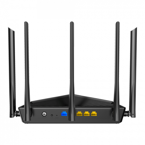Router Wi-Fi 6e, AX5700 TriBand 2.4/5GHz/6GHz, 861+2402+2402 Mbps, 5x6dBi, 4 x Gigabit - TENDA TND-TX27-PRO [2]