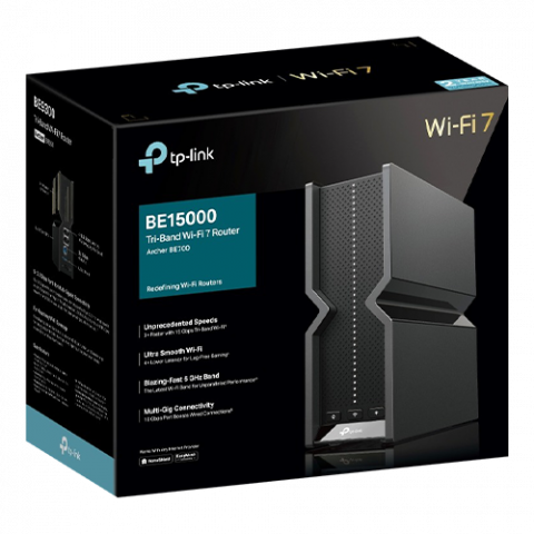 Router Wi-Fi 7 TP-Link Archer BE700 BE15000 15 Gbps Tri-Band Wi-fi 7 ArcherBE700 [3]