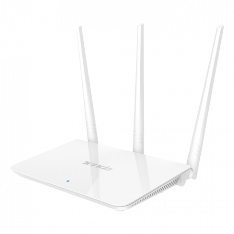 Routere - Router WiFi 4 (802.11n) 2.4Ghz, 3x5dBi, 300Mbps, 4x 10/100 Mbps - TENDA TND-F3-V30
