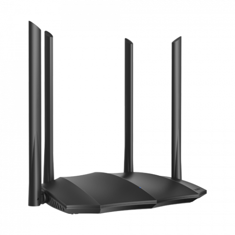 Router WiFi 5 (802.11ac) DualBand 2.4/5GHz, 300+867Mbps, 4x6dBi, 4 porturi Gigabit - TENDA TND-AC8 [1]