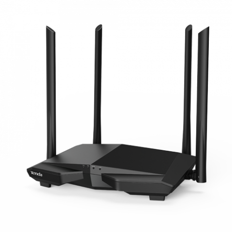 Routere - Router WiFi 5 (802.11ac) DualBand 2.4/5GHz, 300+867Mbps, 4x6dBi - TENDA TND-AC6-V50