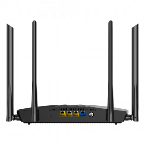 Router WiFi 6 (802.11ax), DualBand 2.4Ghz/5GHz, 300+1201Mbps, 4x6dBi, 4 porturi Gigabit - TENDA TND-RX2 [2]