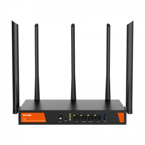 Router WiFi 6 Dual Band, 4 porturi Gigabit, AX3000, Management - TENDA TND-W30E [2]