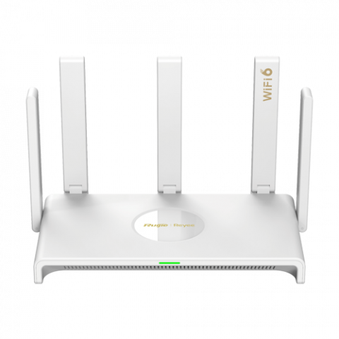 Routere - Router WiFi 6 Dual Band, 5 x RJ45 Gigabit, AX3000, 5 dBi, Dual-WAN, Cloud Management - Ruijie RG-EW3000GX