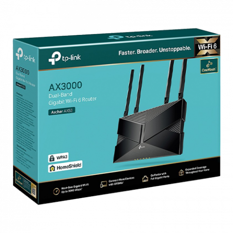 Router Wireless TP-Link Archer AX53, AX3000, Dual-Band, Wi-Fi 6 ArcherAX53 [3]
