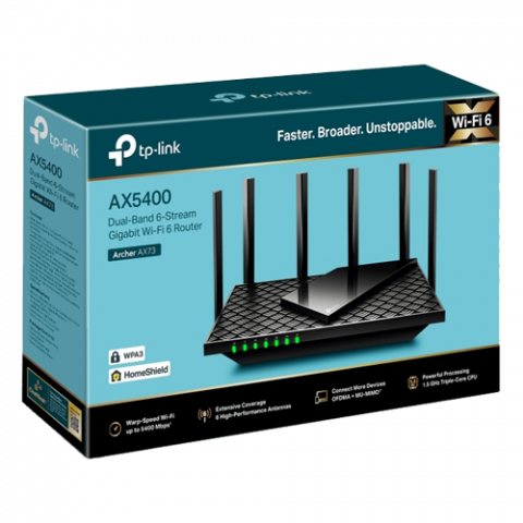 Router Wireless TP-Link Archer AX73 Dual-Band Gigabit AX5400 Beamforming OFDMA ArcherAX73 [3]