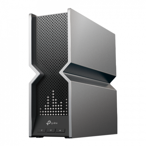 Routere - Router Wireless TP-Link Archer BE800, BE19000, Tri-Band, Wi-Fi 7 EasyMesh VPN ecran LED ArcherBE800