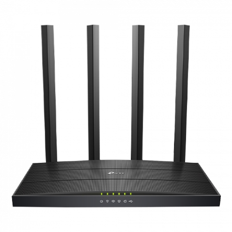 Routere - Router Wireless TP-Link Archer C6U AC1200 Dual-Band OneMesh Beamforming ArcherC6U