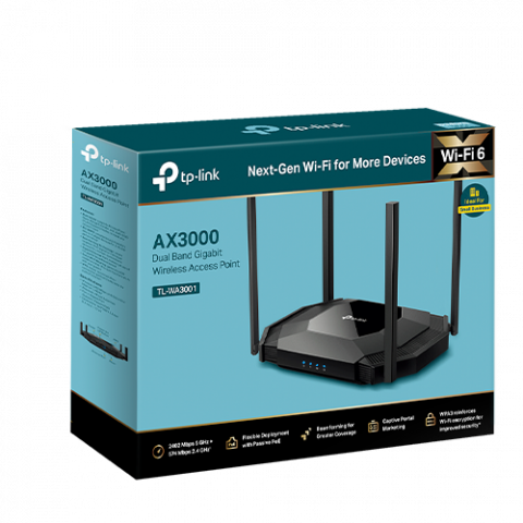 Router Wireless TP-Link TL-WA3001, AX3000, Dual-Band, Wi-Fi 6 - TP-LINK TL-WA3001 [3]
