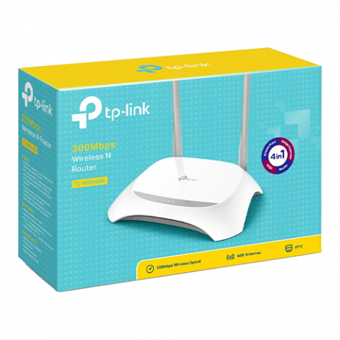 Router wireless TP-Link TL-WR840N, 5 porturi, 300 Mbps TL-WR840N [3]