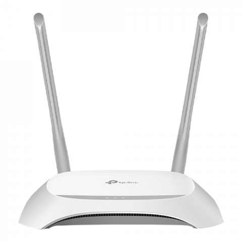Routere - Router wireless TP-Link TL-WR840N, 5 porturi, 300 Mbps TL-WR840N