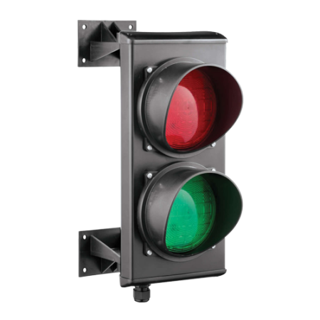 Automatizari porti - Semafor trafic, doua culori, 24V - MOTORLINE MS01-24V