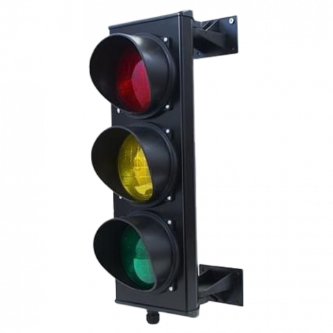 Automatizari porti - Semafor trafic, trei culori, 24V - MOTORLINE MS03-24V