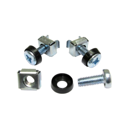 Retelistica - Set 100 suruburi rack - ASYTECH Networking ASY-SCR-NUT