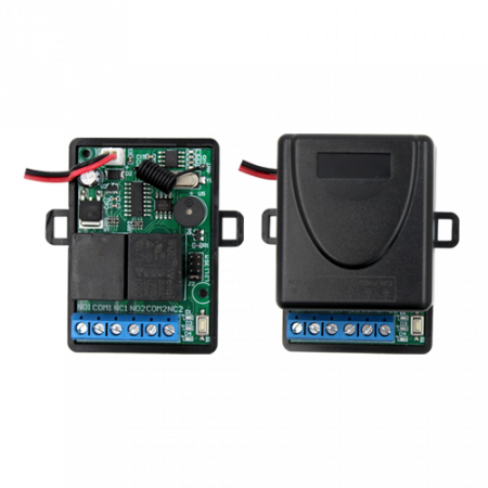 Emitatoare si receptoare radio - Set radio comanda - 2 relee 433MHz, ver. 2 CSR-807Y2-2
