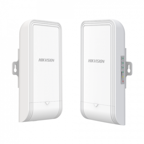 Transmisie wireless IP - Set wireless emitator-receptor, 5GHz 802.11ac, 867Mbps, max. 5Km, 12 dBi, PoE - HIKVISION DS-3WF02-5AC-D