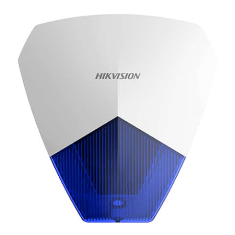 Sirena cablata AX PRO de exterior cu flash, led Albastru, IP54 - HIKVISION DS-PS1-B [1]