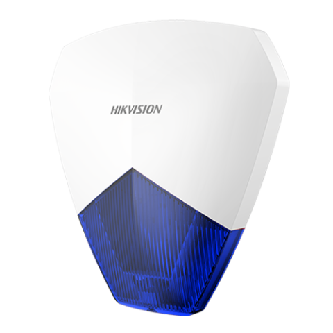 Sirena cablata AX PRO de exterior cu flash, led Albastru, IP54 - HIKVISION DS-PS1-B [2]