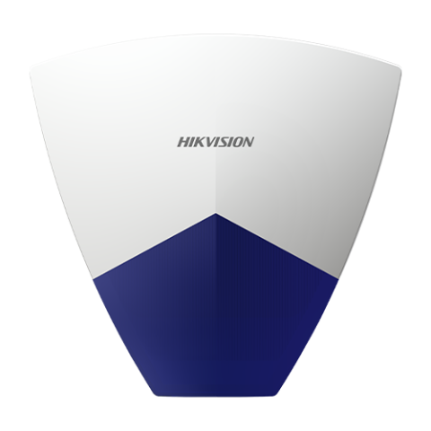 Detectie efractie - Sirena cablata de exterior, 12 VDC, Albastru, IP55 - HIKVISION DS-PS102X-B