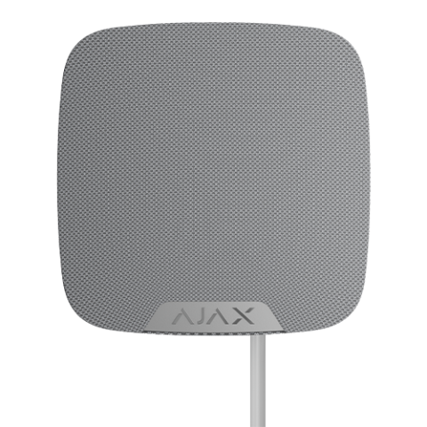 Sirene - Sirena de interior Superior HomeSiren Fibra, cablata, alb - AJAX HomeSirenSuperiorFibra(W)-143560