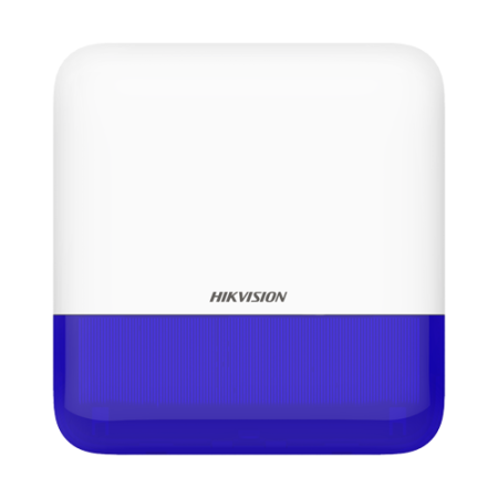 Sirene - Sirena wireless AX PRO de exterior cu flash, led albastru, 868Mhz - HIKVISION DS-PS1-E-WE-B