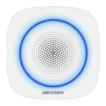 Sirene - Sirena wireless AX PRO de interior cu led albastru, 868Mhz - HIKVISION DS-PS1-I-WE-B