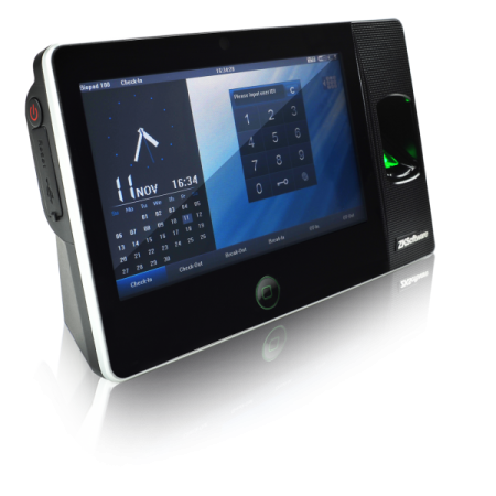 Control acces si pontaj - Sistem de pontaj cu amprenta touchscreen wifi camera BIOPAD100