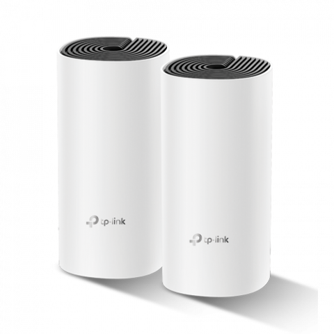 Transmisie wireless IP - Sistem mesh Wi-Fi TP-LINK Deco E4 AC1200 (pachet de 2), Dual Band DecoE4(2-Pack)
