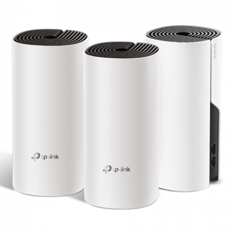 Sistem mesh Wi-Fi TP-LINK Deco E4 AC1200 (pachet de 3), Dual Band DecoE4(3-pack) [1]