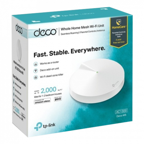 Sistem Mesh Wireless TP-LINK Deco M5(pachet de 1) AC1300 Gigabit DecoM5(1-pack) [3]