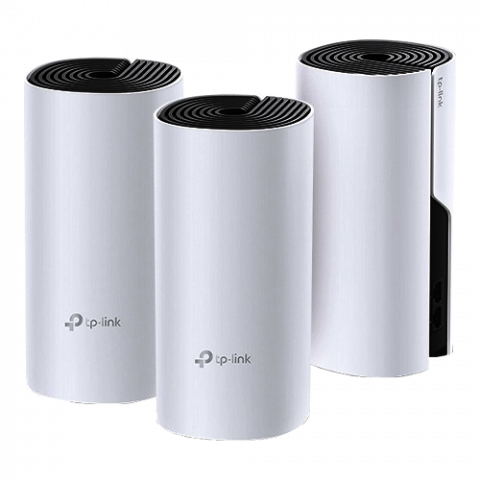 Transmisie wireless IP - Sistem Wi-Fi Mesh TP-Link Deco P9 (pachet de 3) AC1200 + AV1000 DecoP9(3-pack)