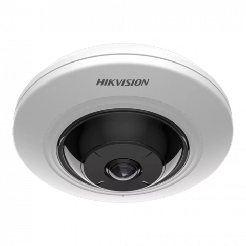 Smart Event, Fish Eye - Camera IP, 5MP, lentila 1.05mm, IR8m, Mic., Alarm, PoE - HIKVISION DS-2CD2955G0-ISU-1.05mm [1]