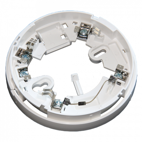 Accesorii sisteme incendiu - Soclu standard 24V cu dioda Schottky si curent de stare de alarma crescut (50mA) pentru detectoarele SensoMAG SensoMAG-B24RD