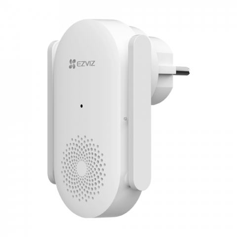 Diverse - Sonerie Smart Wi-Fi pentru interfoane EZVIZ, 2 antene, 20 Ringtonuri - EZVIZ CS-CH1