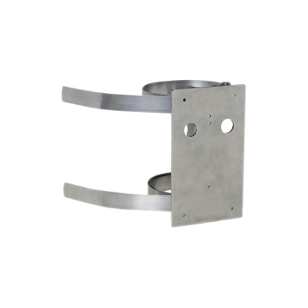 Diverse accesorii efractie - Suport inox pentru stalp seria RLS-3060 si RLS-2020 - OPTEX RLS-PB