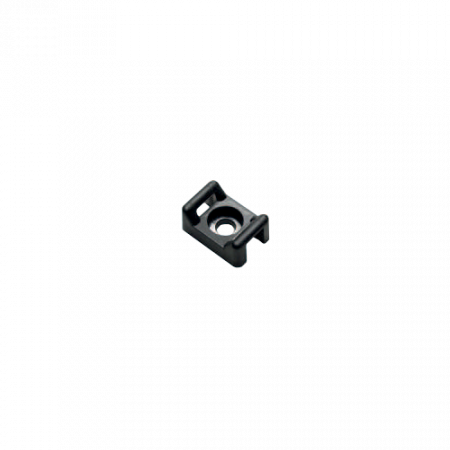 Cabluri si accesorii - Suport plastic prindere coliere, NEGRU, 23x16x10 mm, 100 buc TAC-2-B