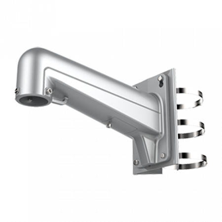 Accesorii Supraveghere - Suport stalp pentru camerele Speed Dome - Hikvision DS-1602ZJ-Pole-P