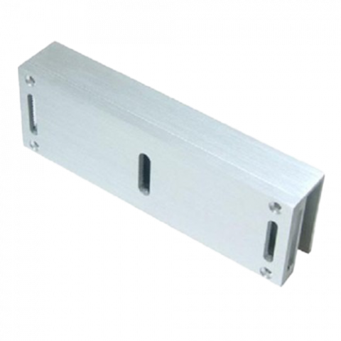 Control acces - Suport U, instalare placa armatura H-01CC pe usa de sticla - ASSA ABLOY U1855