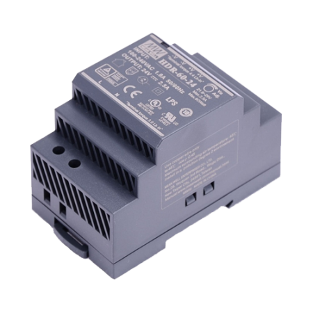 Accesorii interfoane - Sursa alimentare 24V/60W, montaj sina DIN - HIKVISION DS-KAW60-2N