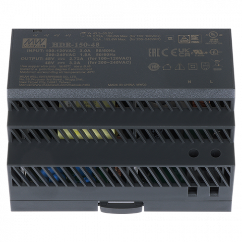 Sursa alimentare 48V DC, 3.2A, 150W, montaj sina DIN - HIKVISION DS-KAW150-4N [3]