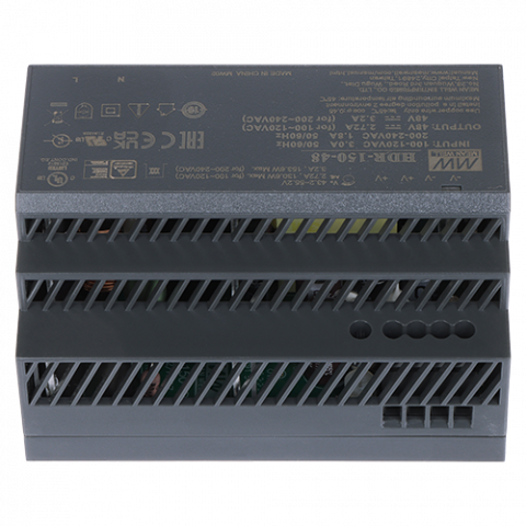 Sursa alimentare 48V DC, 3.2A, 150W, montaj sina DIN - HIKVISION DS-KAW150-4N [2]