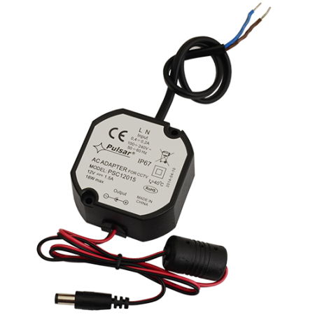 UPS / AVR - Sursa de alimentare 12V, 1.5A, IP67 - Pulsar PSC12015