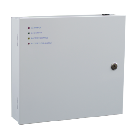 Sursa de alimentare 12V/10A, back-up in cabinet metalic SDC-12-10B [1]